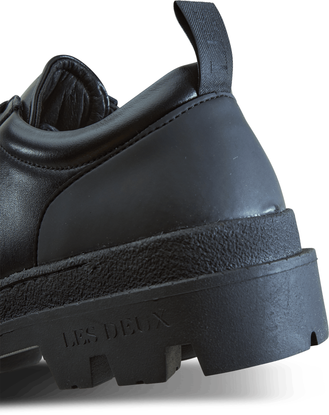 Tanner Leather Sneaker Musta/musta