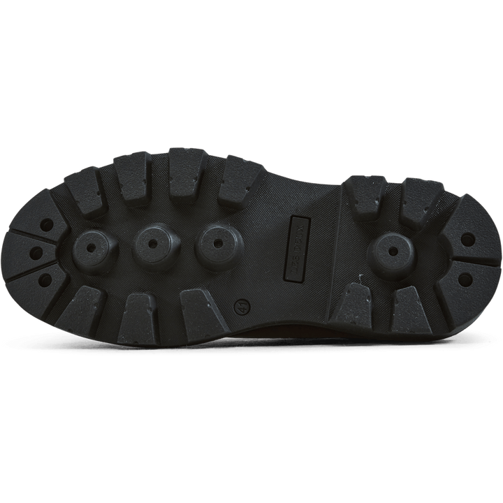 Tanner Leder Chealsea Stiefel Schwarz