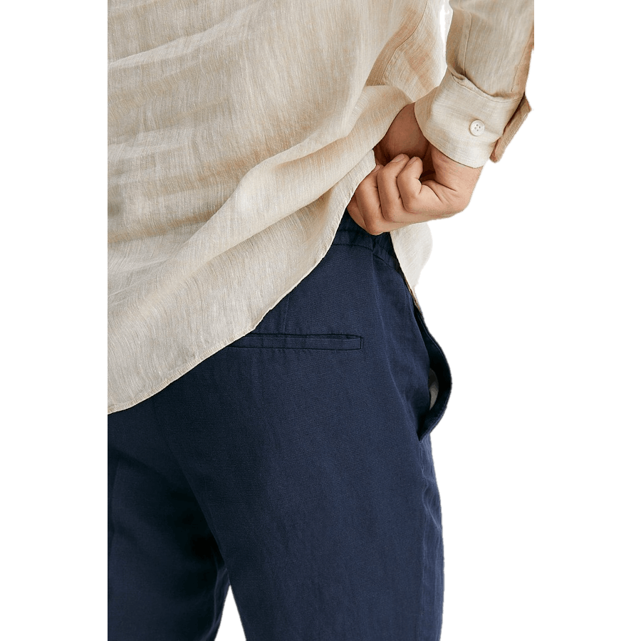 Sasha Drape Linen Pants Jl