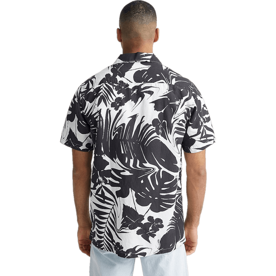 Elio Hibiscus Print White