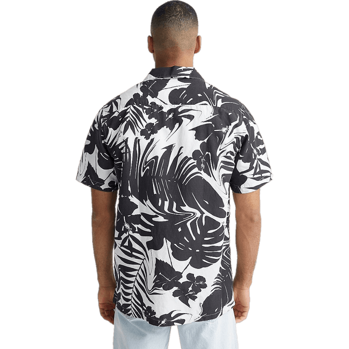 Elio Hibiscus Print White