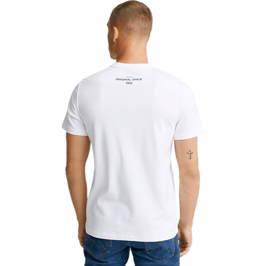 Fred Perry Flock Laurel Wreath Tee 100