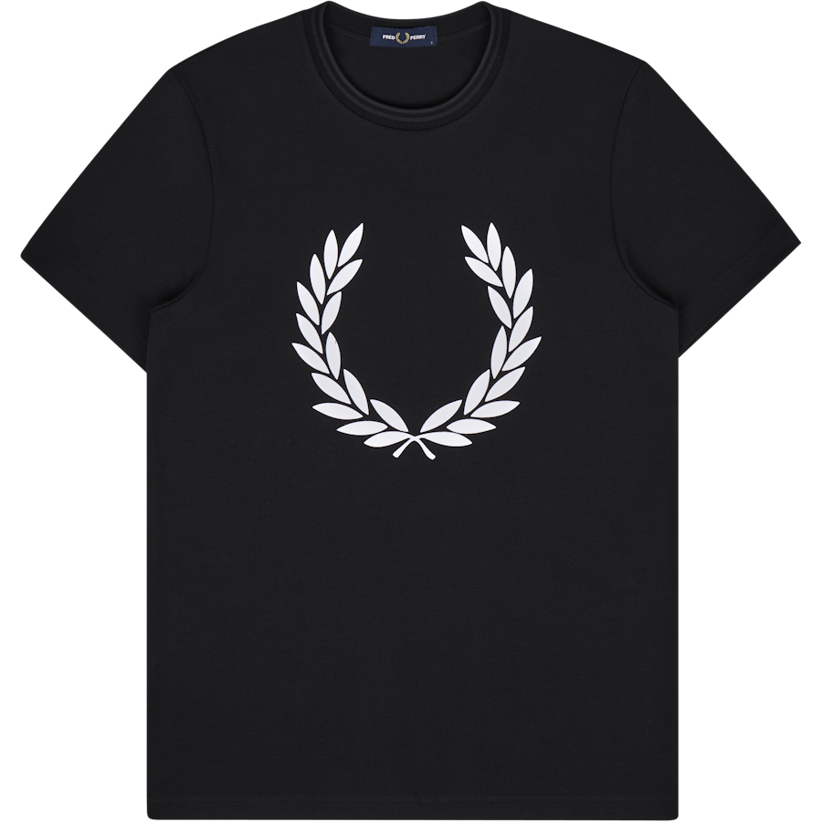 Fred Perry Flock Laurel Wreath Tee 184