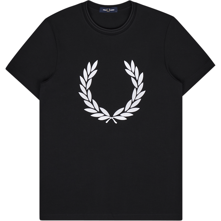 Fred Perry Flock Laurel Wreath Tee 184