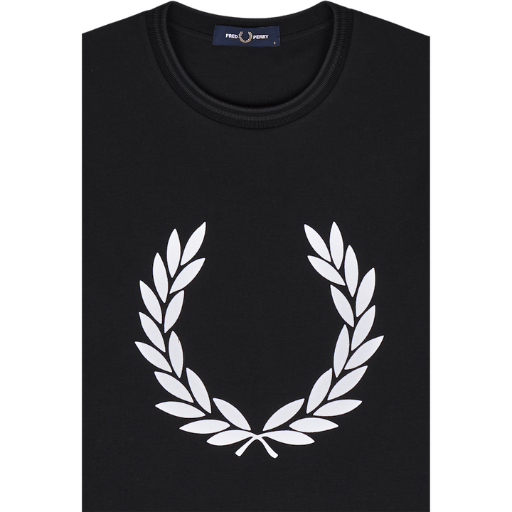 Fred Perry Flock Laurel Wreath Tee 184