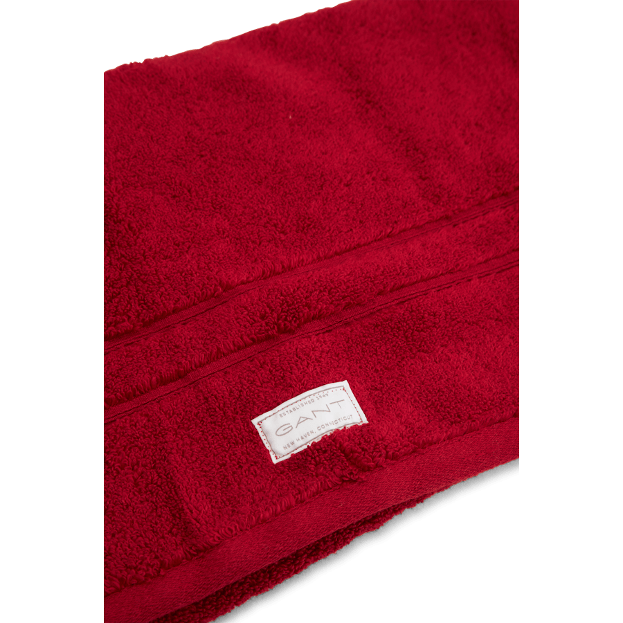 Bio Premium Handdoek 50x70 Donkerrood