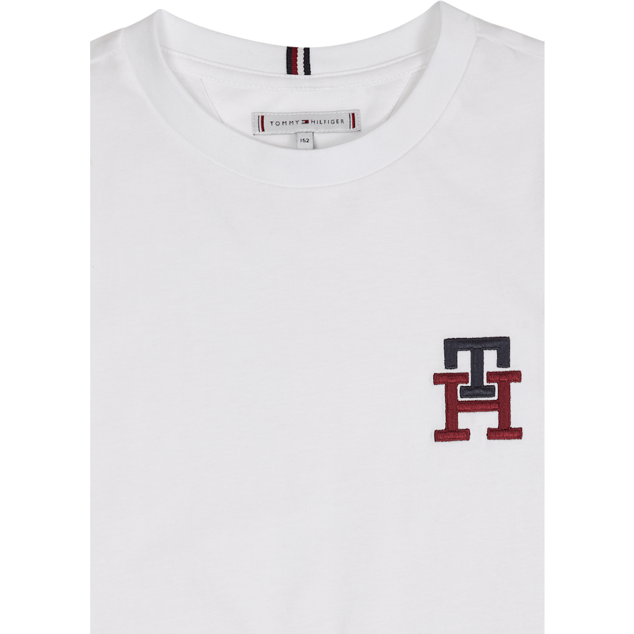 Monogram Tee S/s Ybr - Weiß