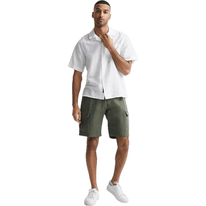 M Cotton Cargo Shorts 010 Pine Needle