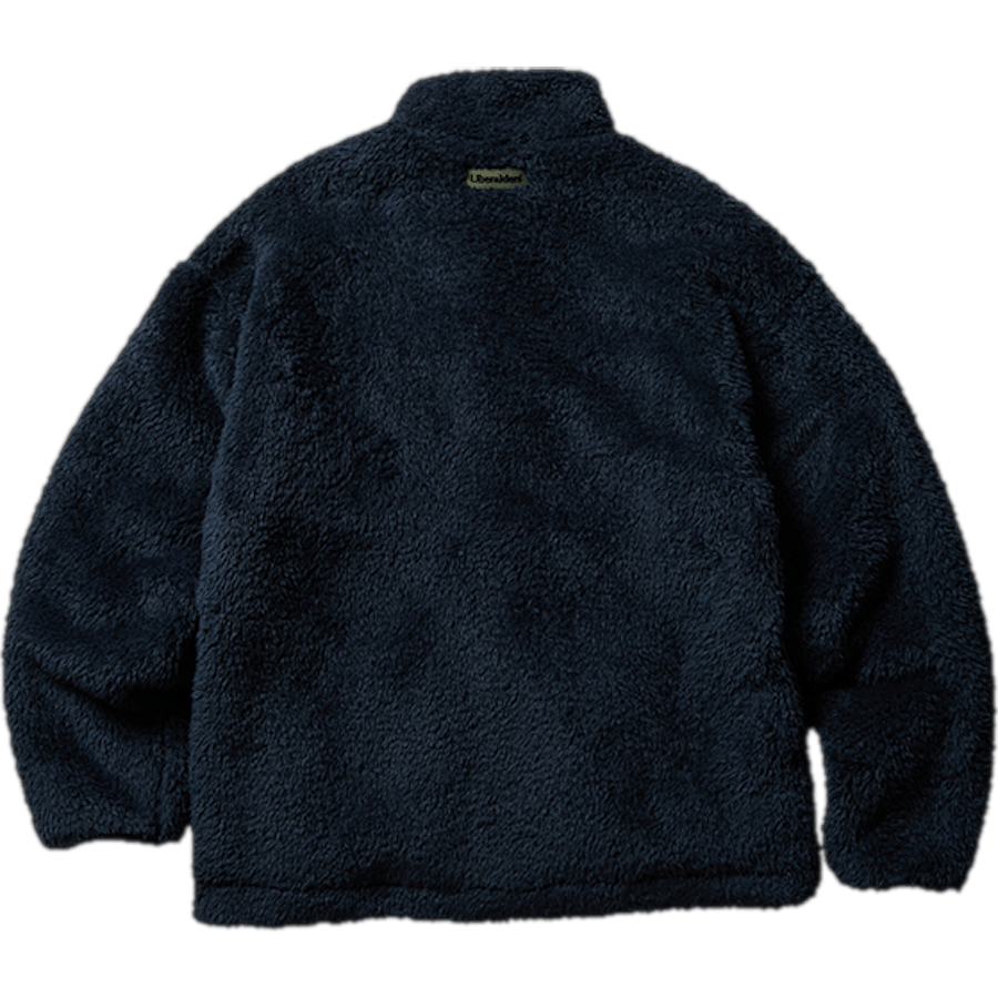 Pile Fleece Jacket Navy