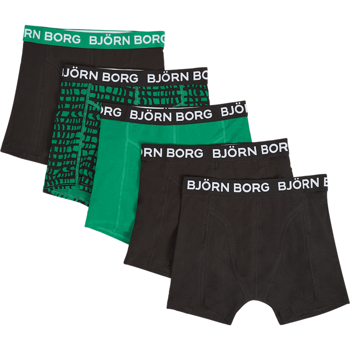 Boxershorts i bomullsstretch 5p Multipack 5