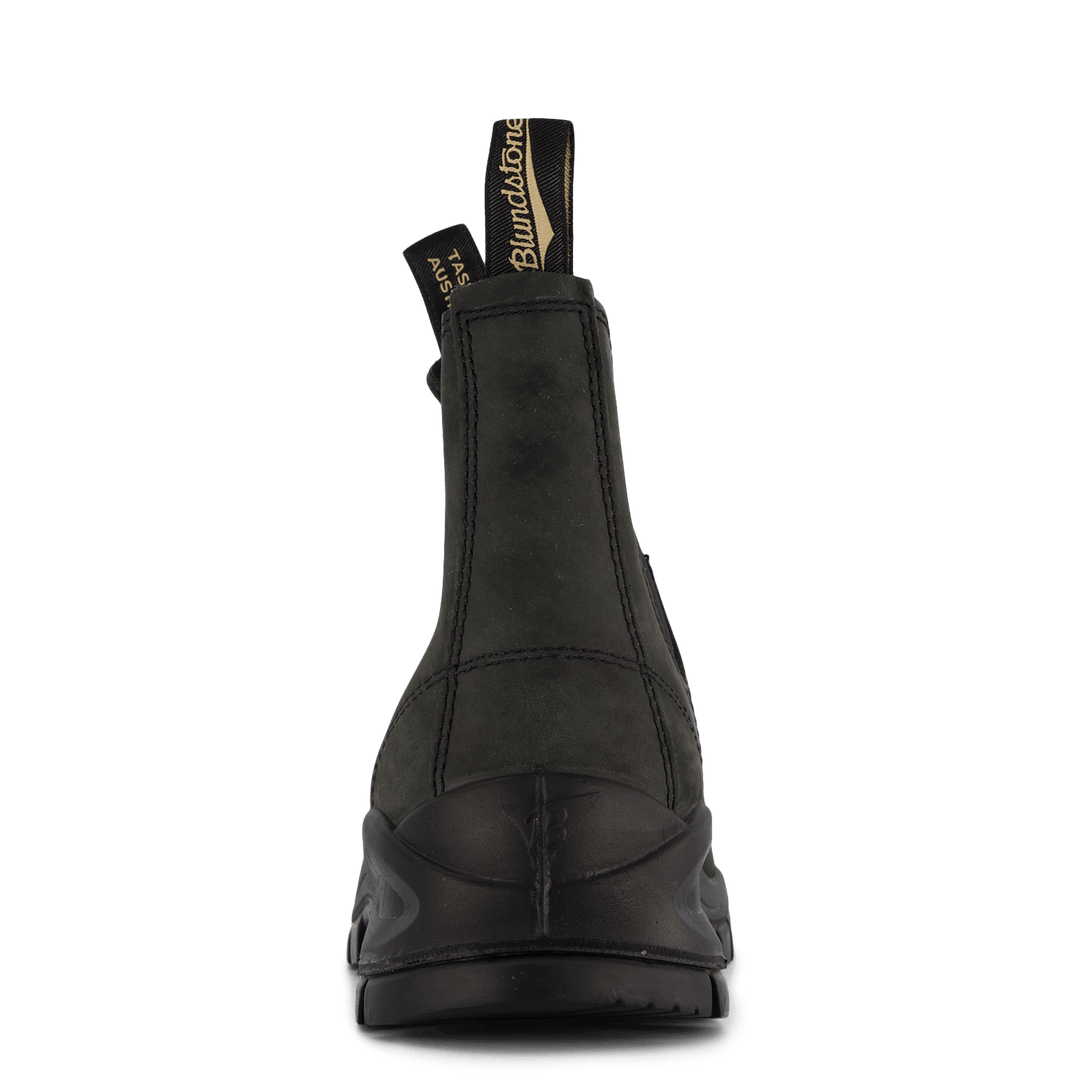 Bl Stövel med elastisk sida - V Cut C Rustic