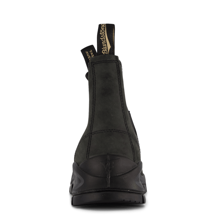 Bl Stövel med elastisk sida - V Cut C Rustic