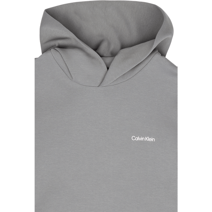 Micro Logo Repreve Hoodie Pq6 - Grey Asphalt