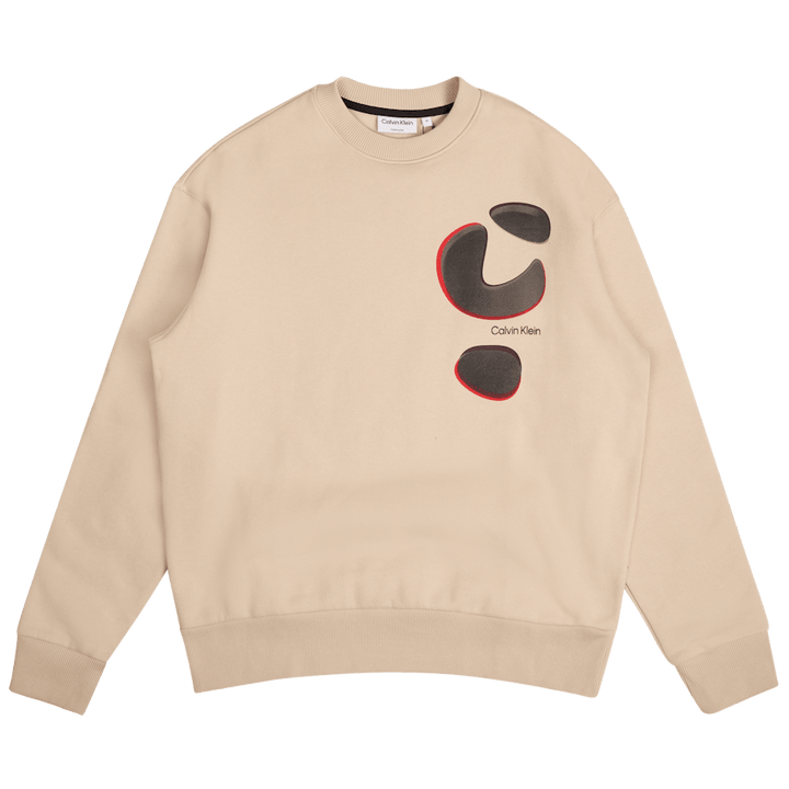 Abstract Graphic Comfort Crew Ace - Stony