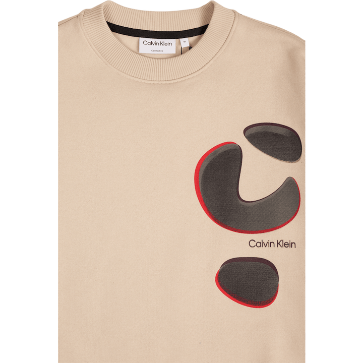 Abstract Graphic Comfort Crew Ace - Stony