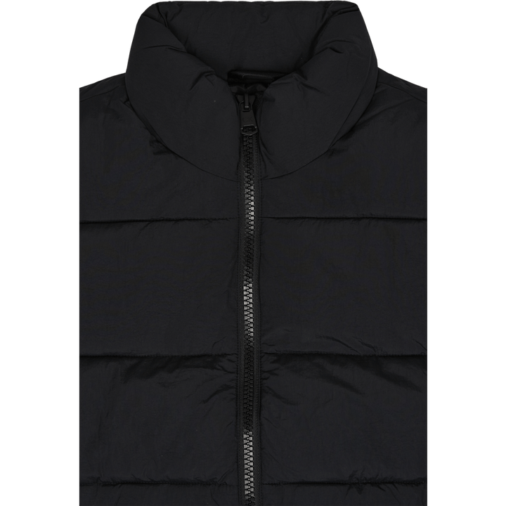 Crinkle Nylon Puffer Vest Beh