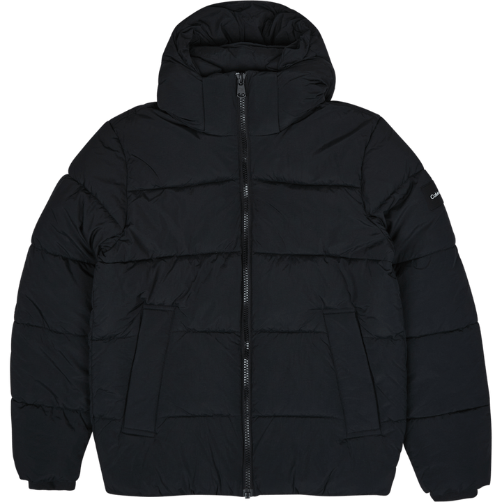 Crinkle Nylon Puffer Jacket Beh