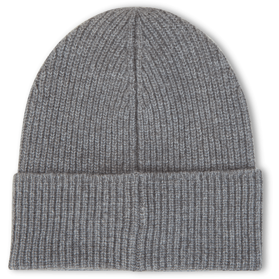 Calvin Klein Daddy Wool Rib Beanie Pta - Fog