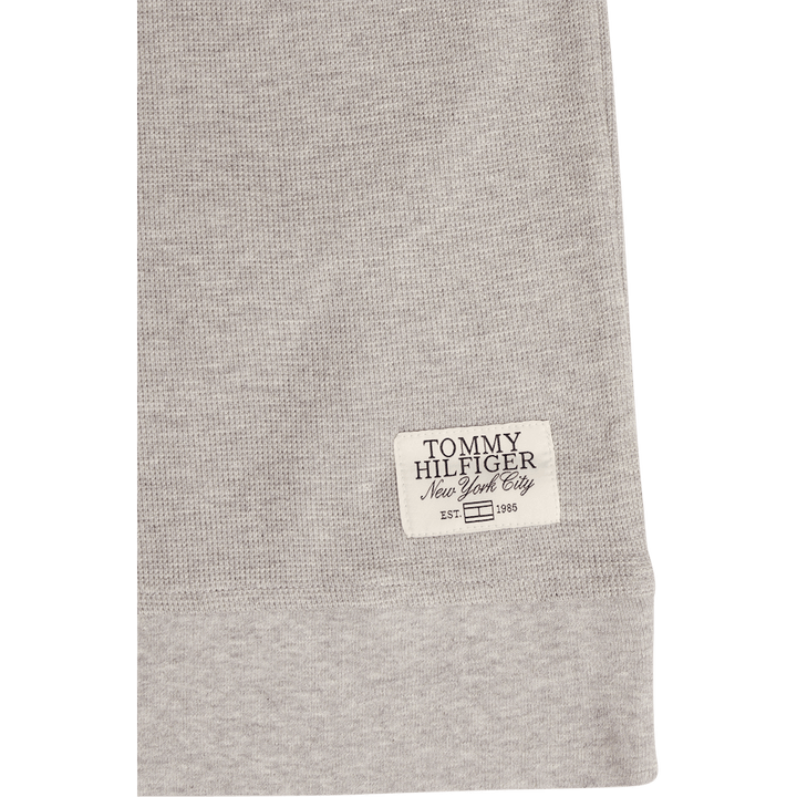 Marškinėliai "Waffle Tee L/s P01" - Šviesiai pilka Heather