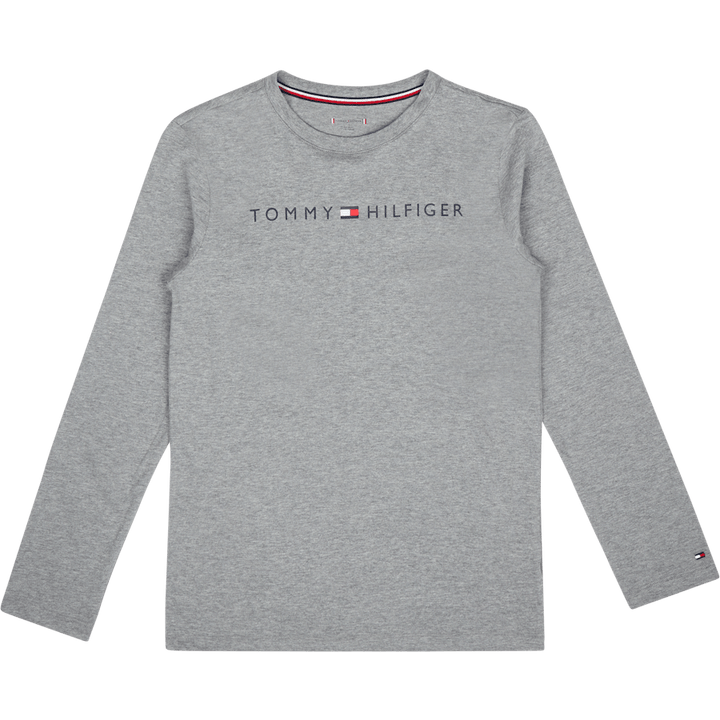 Basic Ls Pant Jersey Set 0ub - Medium Grey Ht/black