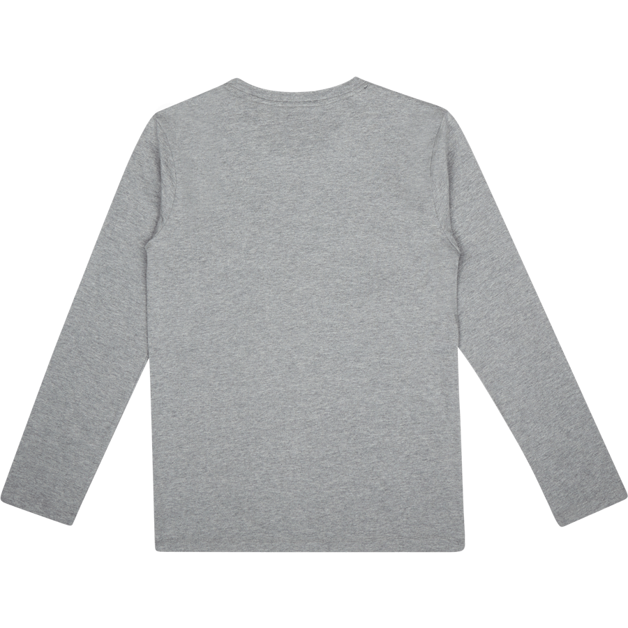 Basic Ls Pant Jersey Set 0ub - Medium Grey Ht/black