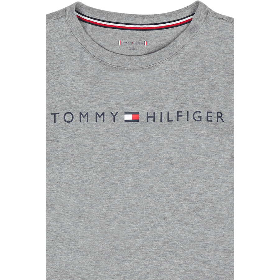 Basic Ls Pant Jersey Set 0ub - Medium Grey Ht/black