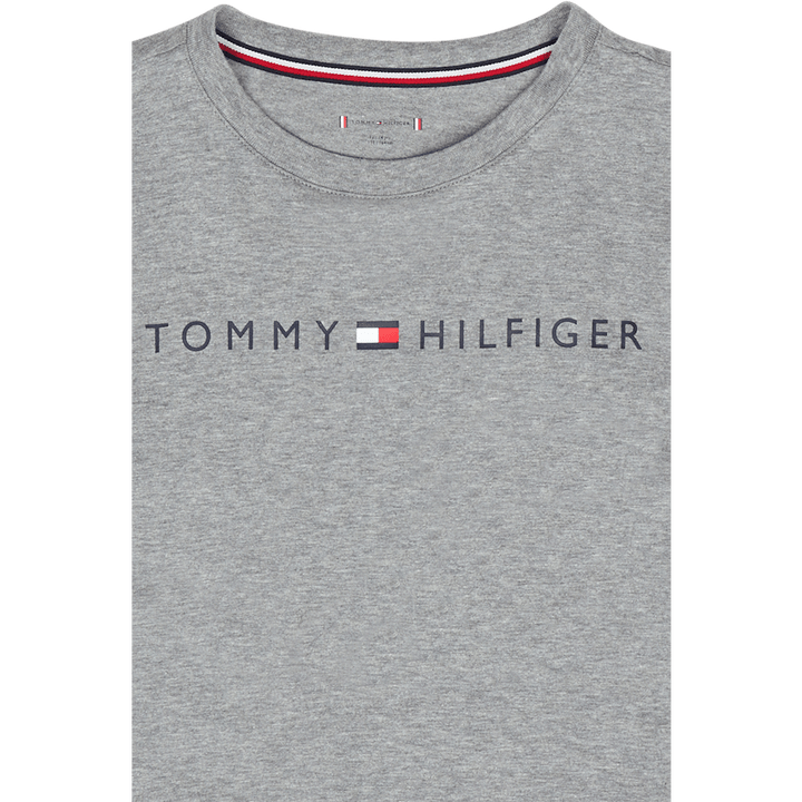 Basic Ls Pant Jersey Set 0ub - Medium Grey Ht/black