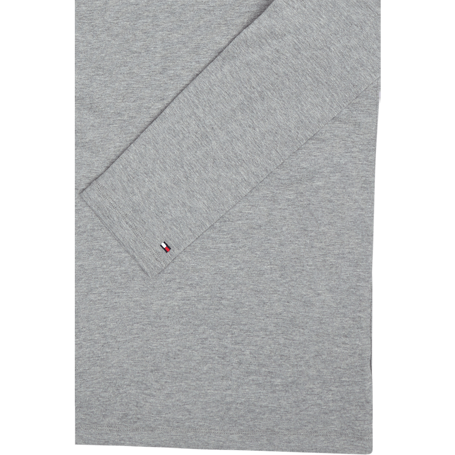 Basic Ls Pant Jersey Set 0ub - Medium Grey Ht/black