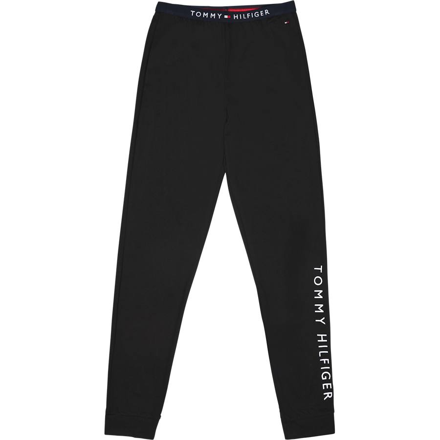 Basic Ls Pant Jersey Set 0ub - Medium Grey Ht/black