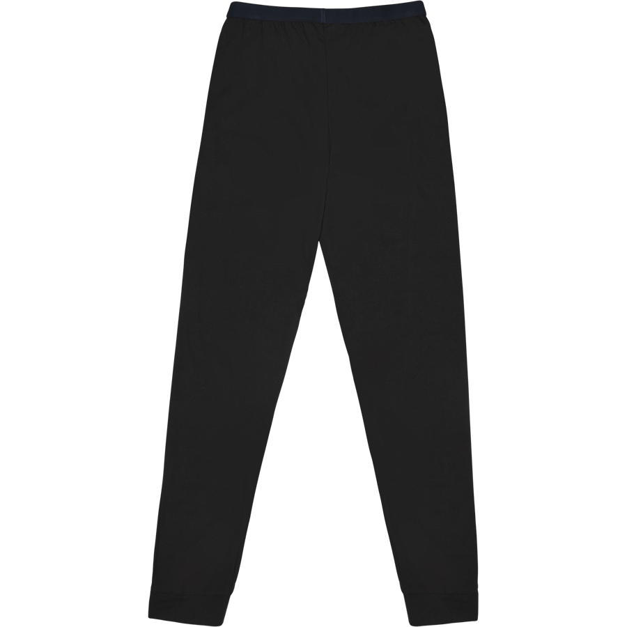 Basic Ls Pant Jersey Set 0ub - Medium Grey Ht/black