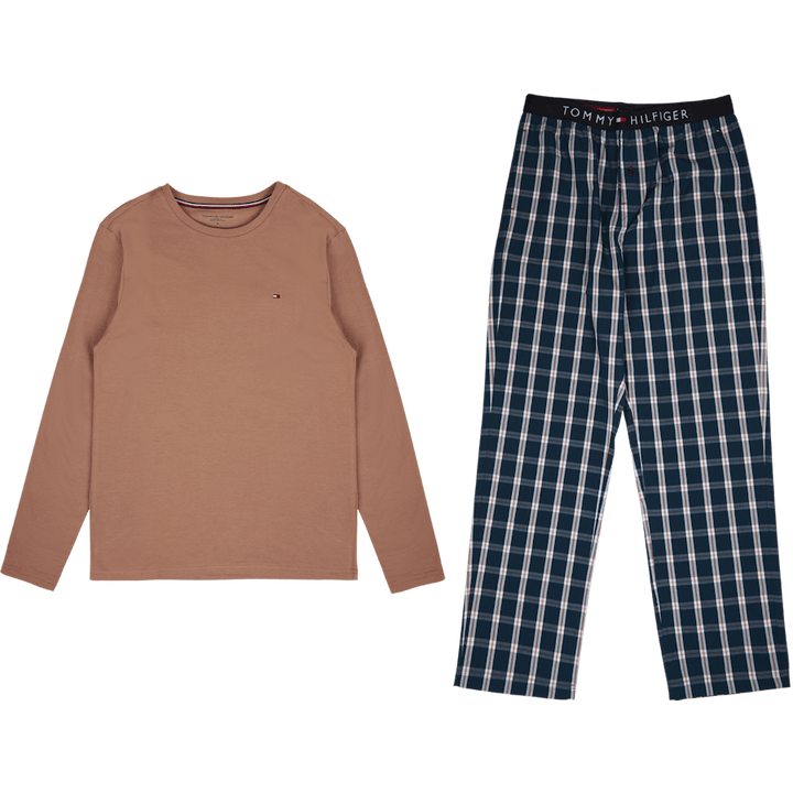 Tommy Hilfiger Cn Ls Pant Woven Set Print 0xd