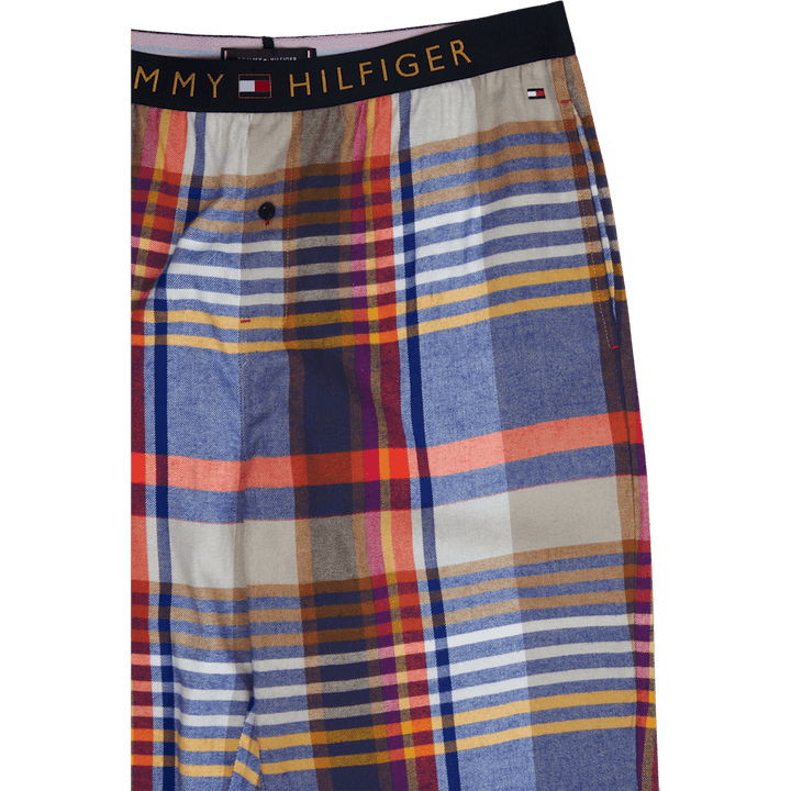 Ls Pant Flannel Tee Set 0sd - Stone checks