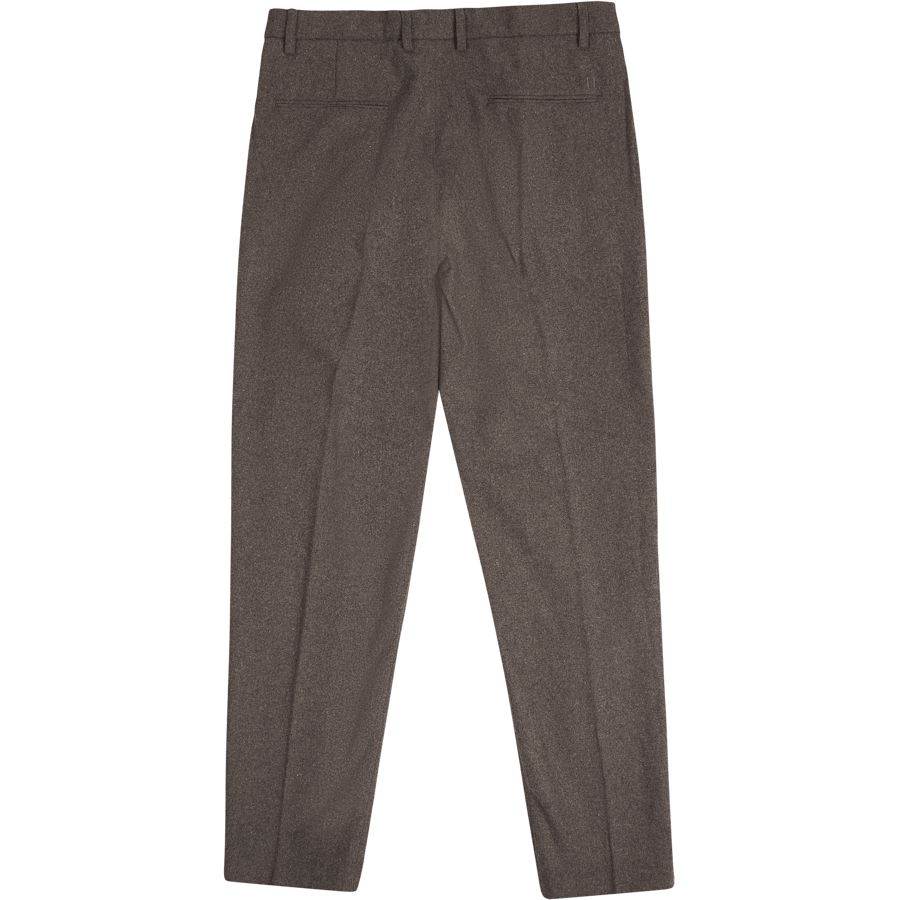 Les Deux Como Reg Wool Suit Pants Dark
