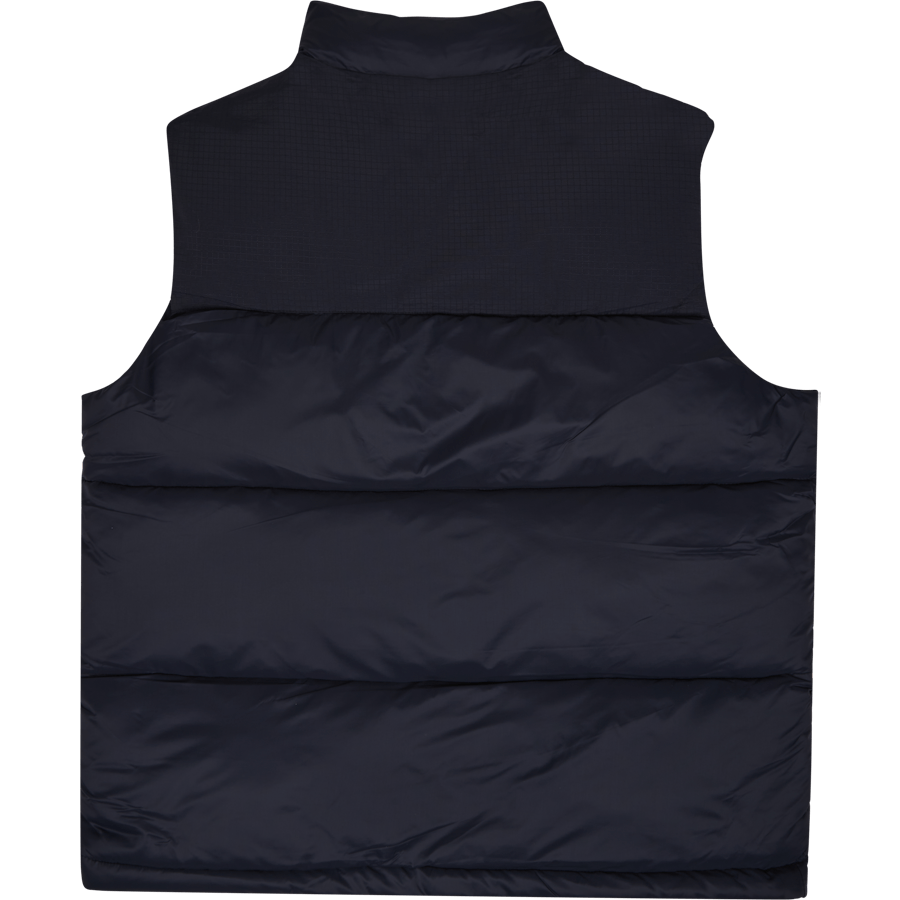 Vadderad Gilet Mörk