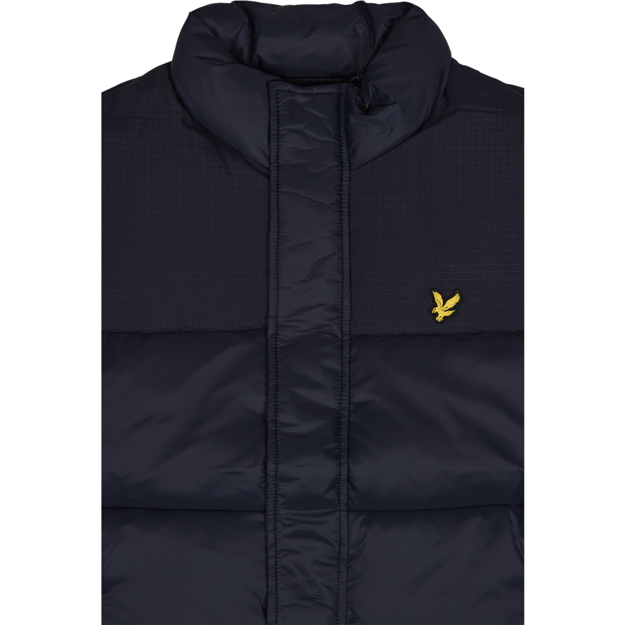 Vadderad Gilet Mörk