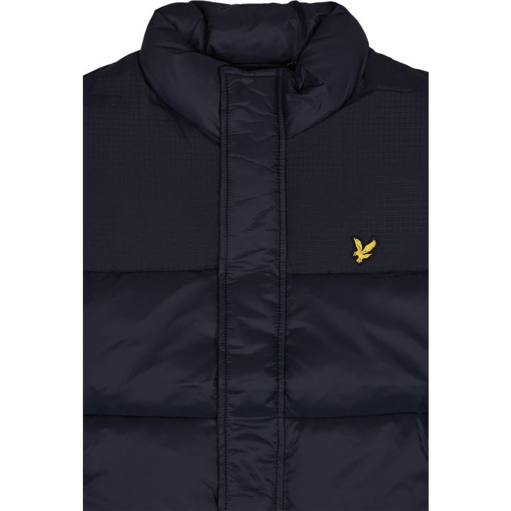 Vadderad Gilet Mörk
