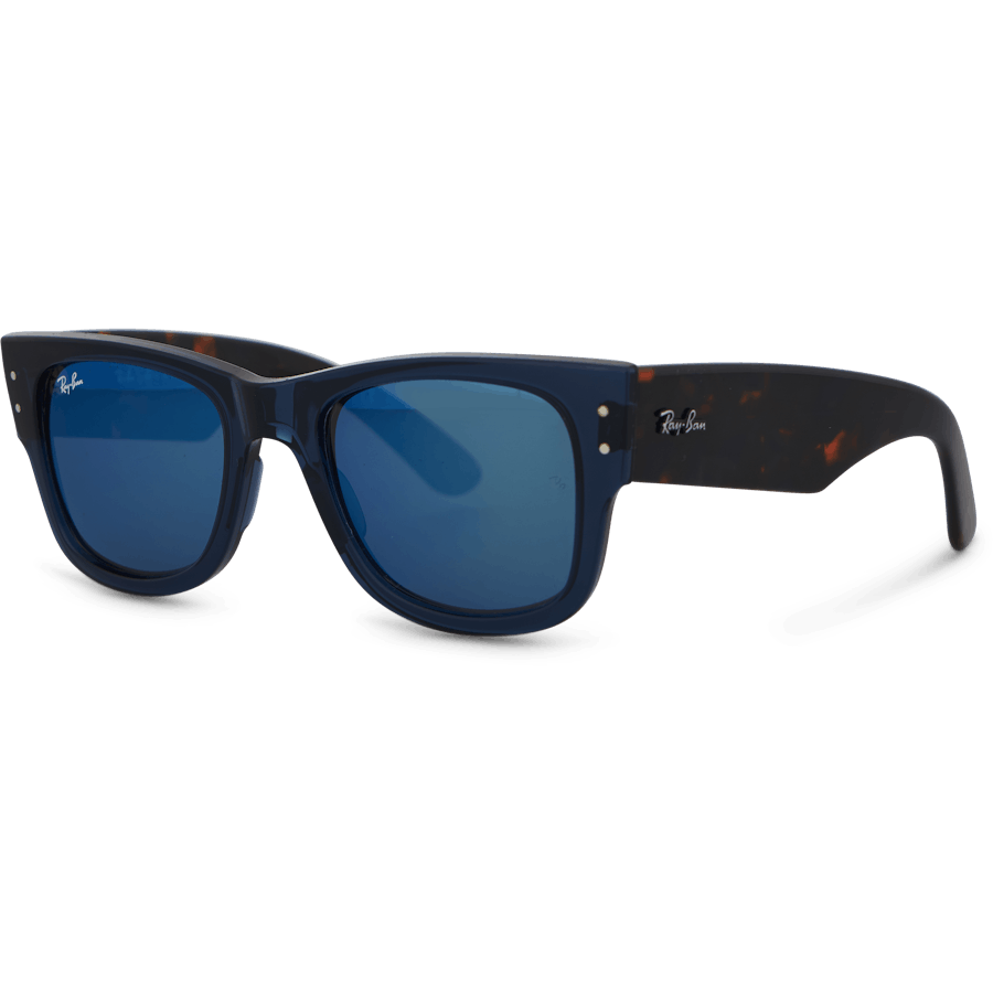Mega Wayfarer 6638o4-51 Transparent Green