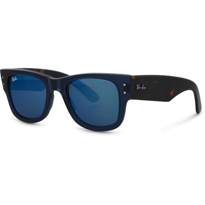 Mega Wayfarer 6638o4-51 Transparent Green