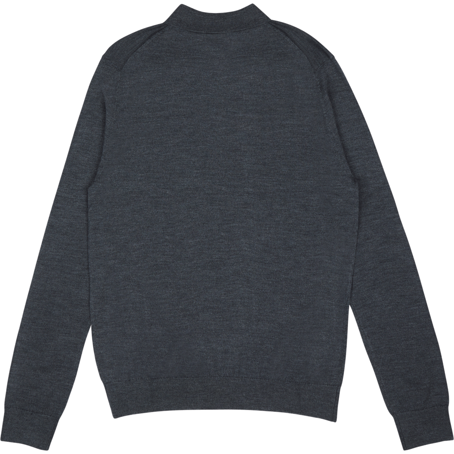 Studio Total Merino Ls Polo Dk