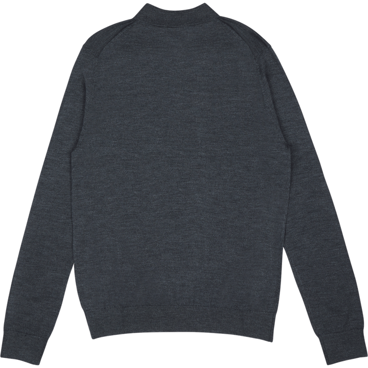 Studio Total Merino Ls Polo Dk