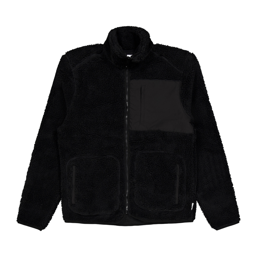 Studio Total Contrast Pile Jacket