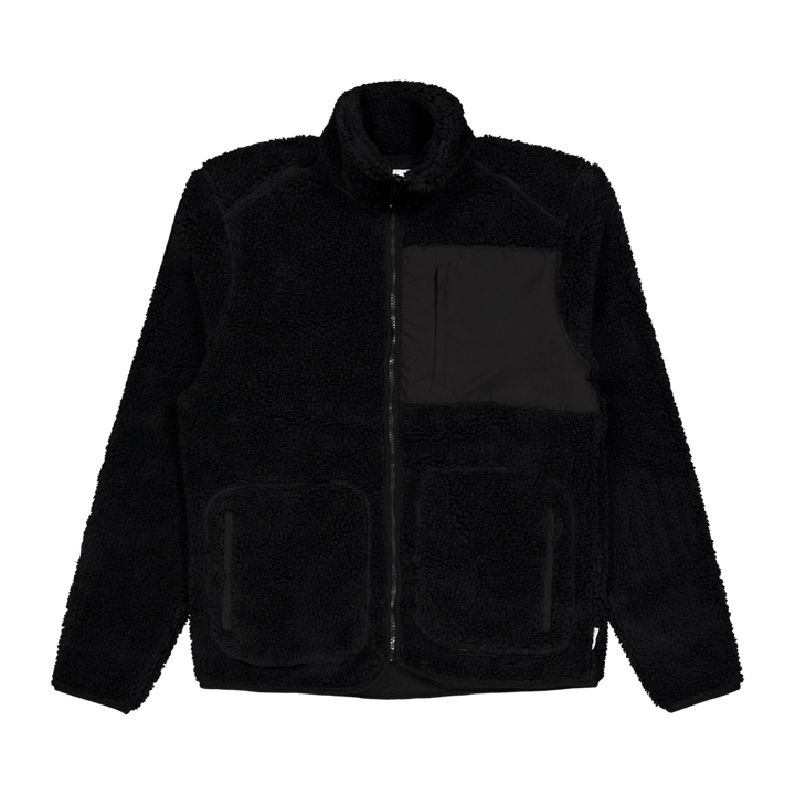 Studio Total Contrast Pile Jacket