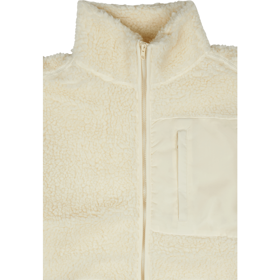 Studio Total Contrast Pile Jacket