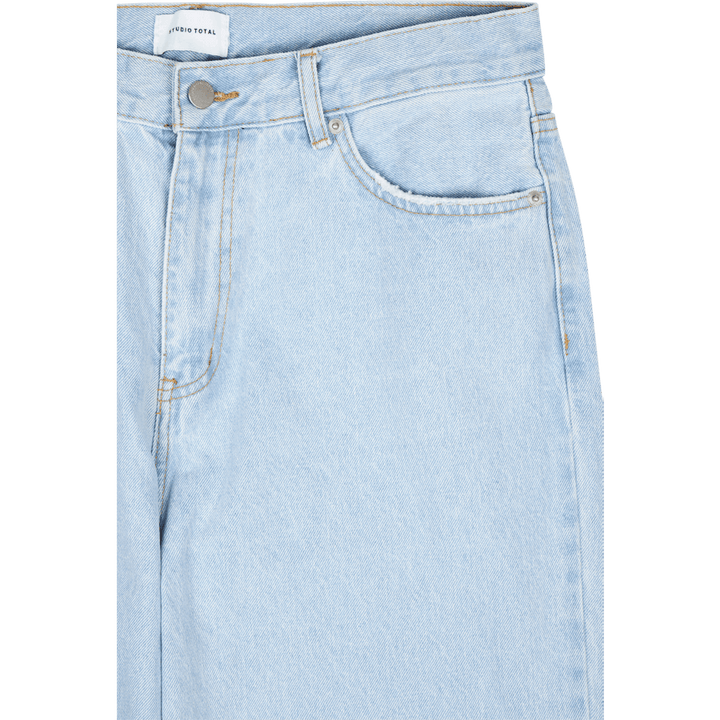 Studio Total Icon Wide Jeans Bleached