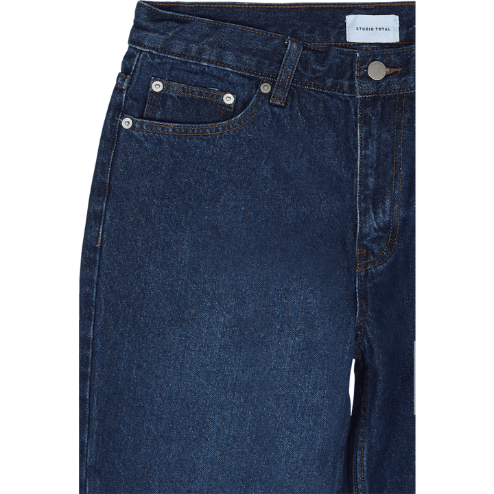 Studio Total Icon Jeans dritti regolari con lavaggio a risciacquo
