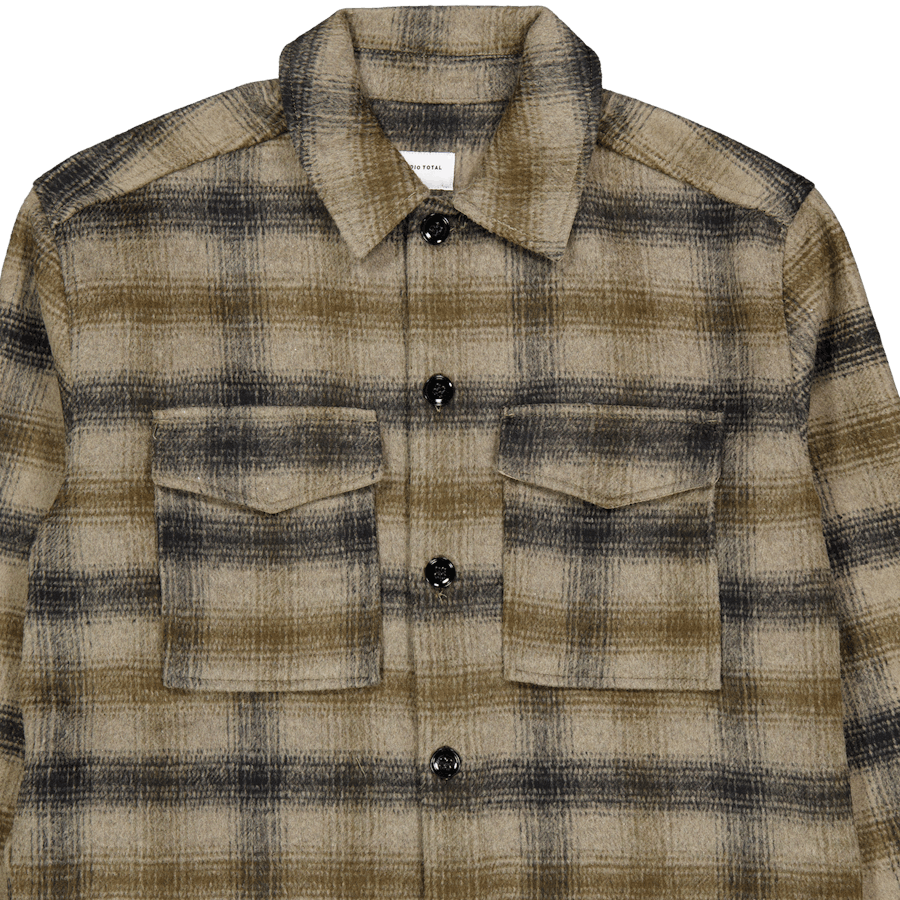 Studio Total Check Overshirt
