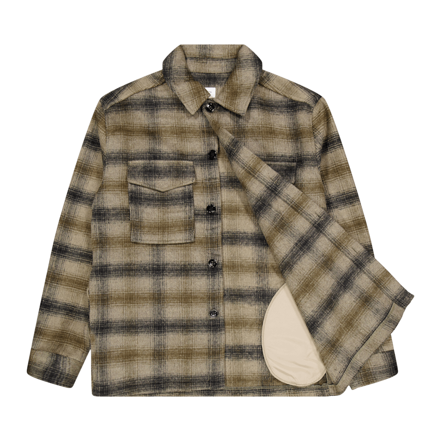 Studio Total Check Overshirt