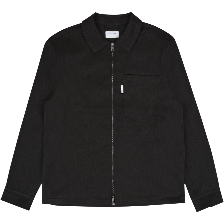 Studio Total Zip Twill Overshirt