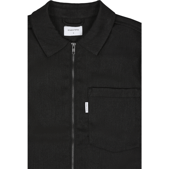Studio Total Zip Twill Overshirt