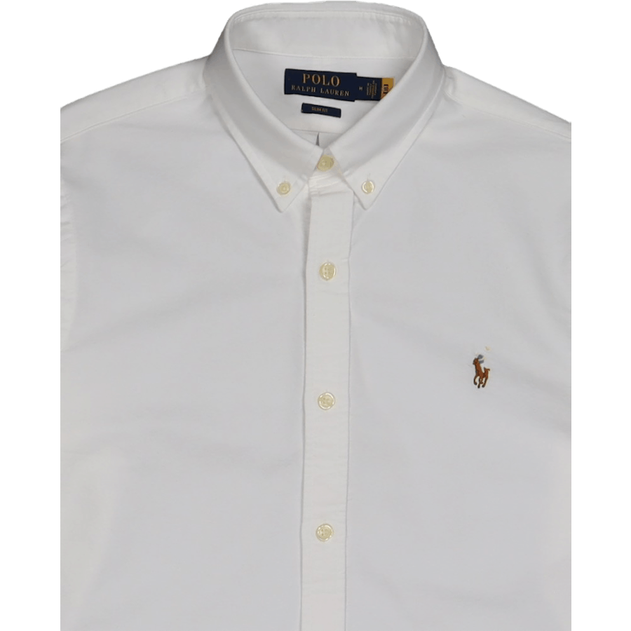 Slim Fit Oxford Shirt BSR White